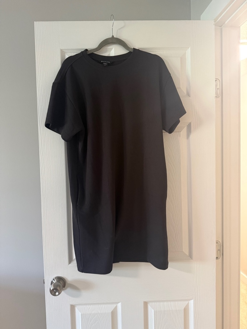 Seasoft Rib Tee Dress - Picture 2 of 4